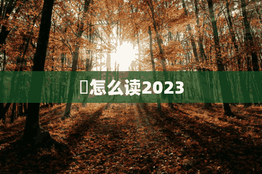 箂怎么读2023(箂怎么读音)